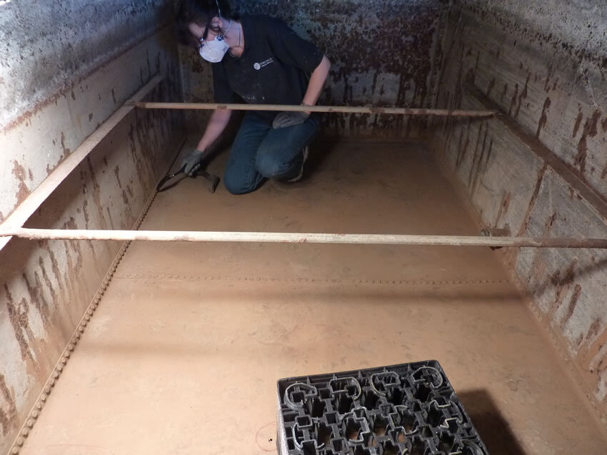Water Tank Lining – Hole in Water Tank Floor