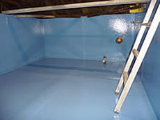 Hotel In The Scottish Borders: Sectional Fibreglass Water Tank Lining